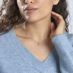 Histoire d'Or Collier Roso Or Jaune Diamant