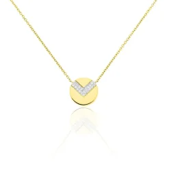 Histoire d'Or Collier Ruby Or Jaune Diamant