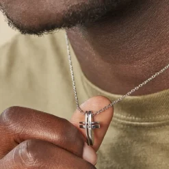 Histoire d'Or Collier Ruya Acier Blanc Oxyde De Zirconium* Colliers|Colliers