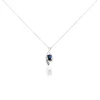 Outlet Histoire d'Or Collier Sagesse Or Blanc Saphir Et Diamant
