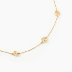 Hot Histoire d'Or Collier Sakura Love Or Jaune Oxyde De Zirconium