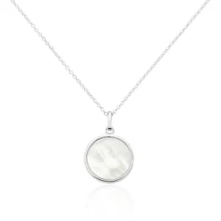 Histoire d'Or Collier Saül Argent Blanc Nacre* Colliers|Colliers