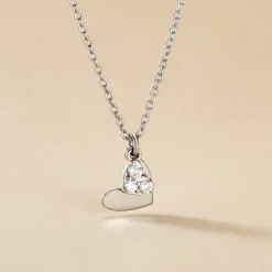 Histoire d'Or Collier Salli Argent Blanc Oxyde De Zirconium* Colliers|Colliers