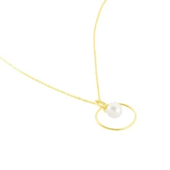 New Histoire d'Or Collier Salvine Or Jaune Perle De Culture