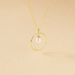 New Histoire d'Or Collier Salvine Or Jaune Perle De Culture