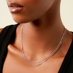 Histoire d'Or Collier Santoline Argent Blanc* Colliers|Colliers