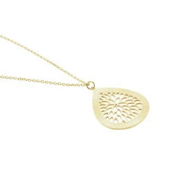 Best Histoire d'Or Collier Sautoir Acier Doré Iwona