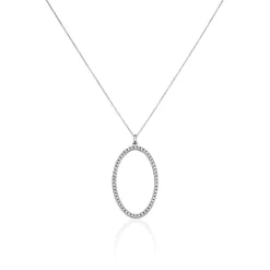 Histoire d'Or Collier Sautoir Argent Georgy Oxydes De Zirconium* Colliers|Sautoirs