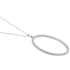 Histoire d'Or Collier Sautoir Argent Georgy Oxydes De Zirconium* Colliers|Sautoirs