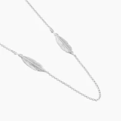 Sale Histoire d'Or Collier Sautoir Euriell Argent Blanc