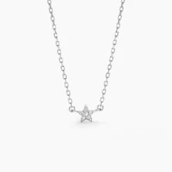 Histoire d'Or Collier Saya Argent Blanc Oxyde De Zirconium* Colliers|Colliers