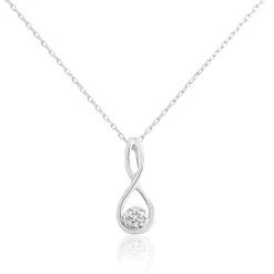 Histoire d'Or Collier Shaeen Or Blanc Diamant* Colliers|Colliers