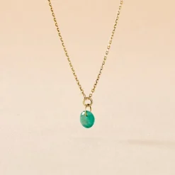 Histoire d'Or Collier Shakir Or Jaune Emeraude* Colliers|Colliers