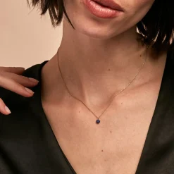 Sale Histoire d'Or Collier Shakir or jaune saphir