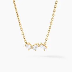 Histoire d'Or Collier Shiny Garden Or Jaune Oxyde De Zirconium* Colliers|Colliers