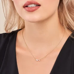 Histoire d'Or Collier Shiny Garden Or Jaune Oxyde De Zirconium* Colliers|Colliers