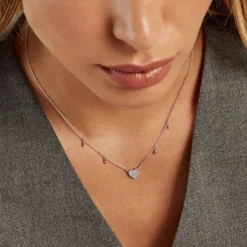 Best Histoire d'Or Collier Sibie Argent Blanc