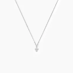 Histoire d'Or Collier Siem Argent Blanc Oxyde De Zirconium* Colliers|Colliers