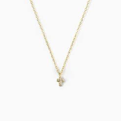 New Histoire d'Or Collier Siem Argent Jaune Oxyde De Zirconium