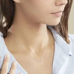 Histoire d'Or Collier Sloanne Or Blanc Diamant* Colliers|Colliers