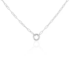 Histoire d'Or Collier Soho Argent Blanc* Colliers|Colliers