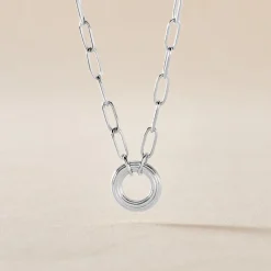 Histoire d'Or Collier Soho Argent Blanc* Colliers|Colliers