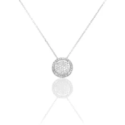 Histoire d'Or Collier Soleil D'hiver Or Blanc Diamant* Colliers|Colliers