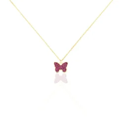 Histoire d'Or Collier Solena Papillon Or Jaune* Colliers|Colliers