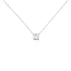 Histoire d'Or Collier Solitaire Victoria Platine Blanc Diamant
