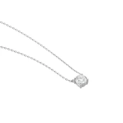 Histoire d'Or Collier Solitaire Victoria Platine Blanc Diamant