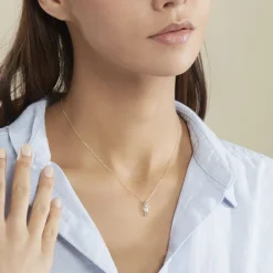 Discount Histoire d'Or Collier Soukayna Or Bicolore Diamant