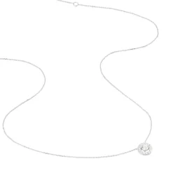 Histoire d'Or Collier Star Or Blanc Oxyde De Zirconium* Colliers|Colliers