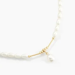 Histoire d'Or Collier Stella-rose Or Jaune Perle De Culture* Colliers|Colliers