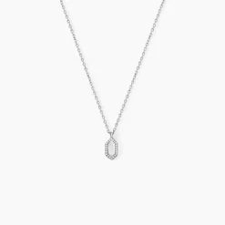 Histoire d'Or Collier Stellie Argent Blanc Oxyde De Zirconium* Colliers|Colliers