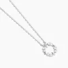 Histoire d'Or Collier Sueda Argent Blanc Oxyde De Zirconium* Colliers|Colliers