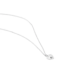 New Histoire d'Or Collier Sweet Heart Or Blanc Diamant