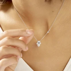 Histoire d'Or Collier Symbolique Argent Blanc Oxyde De Zirconium* Colliers|Colliers