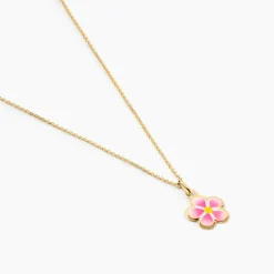 Clearance Histoire d'Or Collier Syna Fleur Or Jaune