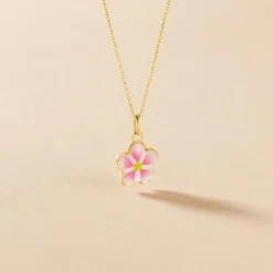 Clearance Histoire d'Or Collier Syna Fleur Or Jaune