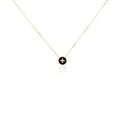 Histoire d'Or Collier Talisman Or Jaune Agate Diamant* Colliers|Colliers