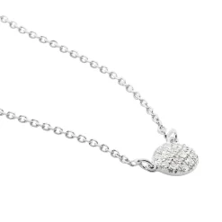 Histoire d'Or Collier Teani Or Blanc Diamant