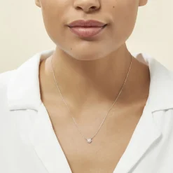 Histoire d'Or Collier Teani Or Blanc Diamant