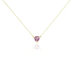 Histoire d'Or Collier Tender Love Or Jaune Améthyste* Colliers|Colliers
