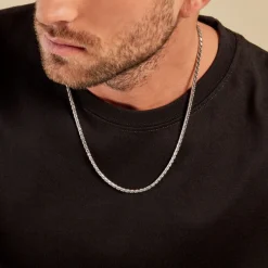 Histoire d'Or Collier Thies Acier Blanc* Colliers|Colliers