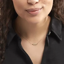 Histoire d'Or Collier Tourkia Or Jaune Oxyde De Zirconium* Colliers|Colliers