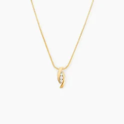 Discount Histoire d'Or Collier Trilogie Or Jaune Diamant