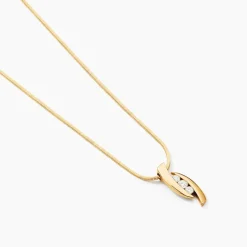 Discount Histoire d'Or Collier Trilogie Or Jaune Diamant