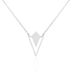 New Histoire d'Or Collier Tylee Argent Blanc