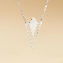 New Histoire d'Or Collier Tylee Argent Blanc
