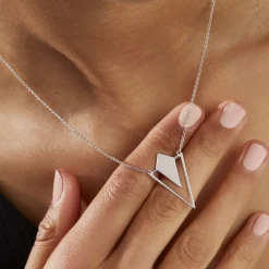 New Histoire d'Or Collier Tylee Argent Blanc